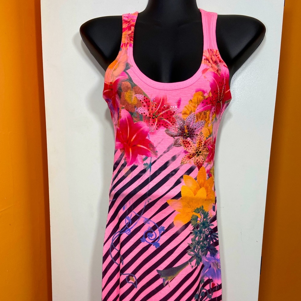 Dress with embellishments